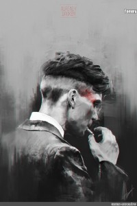 Create meme: Thomas Shelby haircut