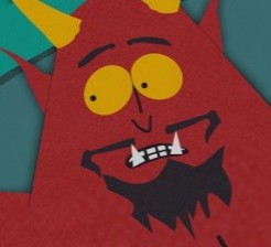 Create meme: Satan South Park, the devil South Park