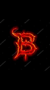 Create meme: letter g, letter b Gothic, fire