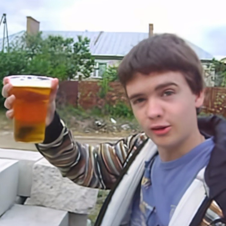 Create meme: boy , liquid gold beer, liquid gold