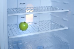 Create meme: refrigerator, empty fridge