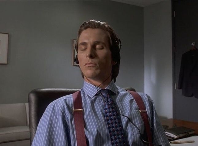 Create meme: Patrick Bateman, christian bale american psycho, Patrick Bateman