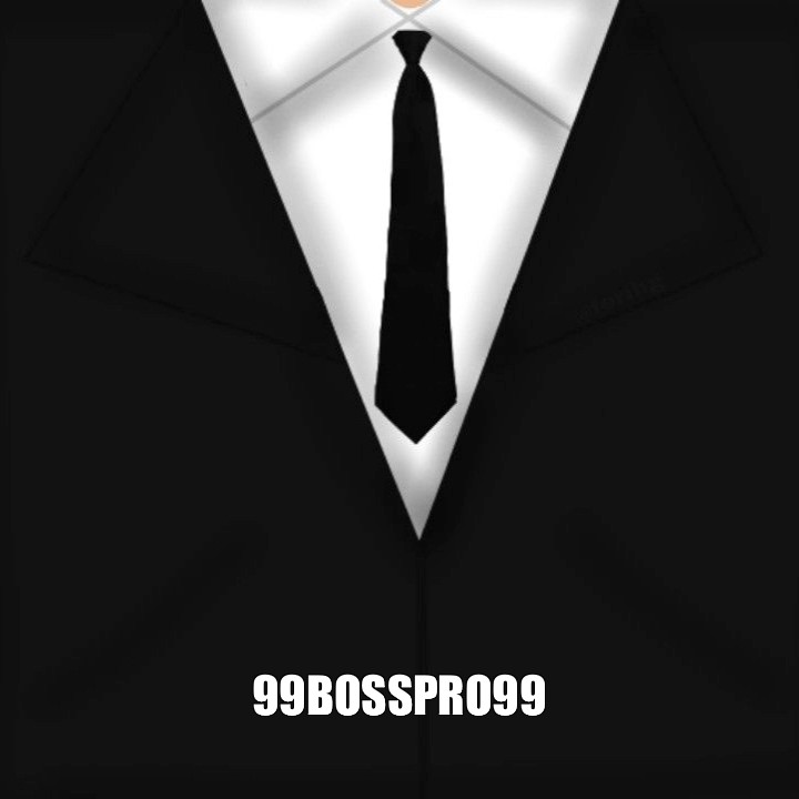 Create meme tie wallpaper for smartphone, black tuxedo with tie, roblox  shirt costume - Pictures 