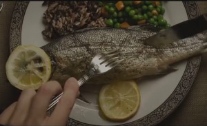 Создать мем: форель рыба, рыбные блюда, запеченная рыба