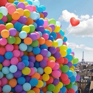 Создать мем: instagram, всего самого, матовые воздушные шары