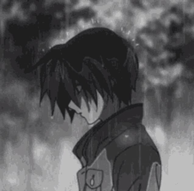 Create meme: anime sad moments, anime sad, figure 