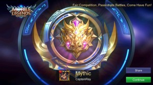 Создать мем: mobile legends ранги, mobile legends ранг mythic, mobile legends bang