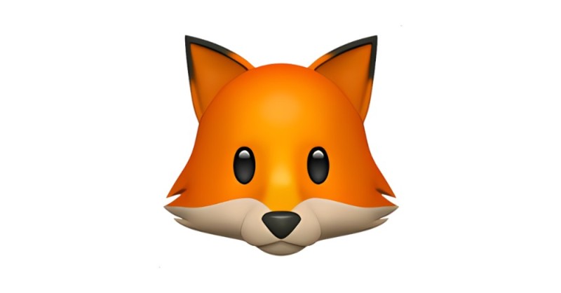 Create meme: Emoji Fox, the smile of the Fox, muzzle Fox
