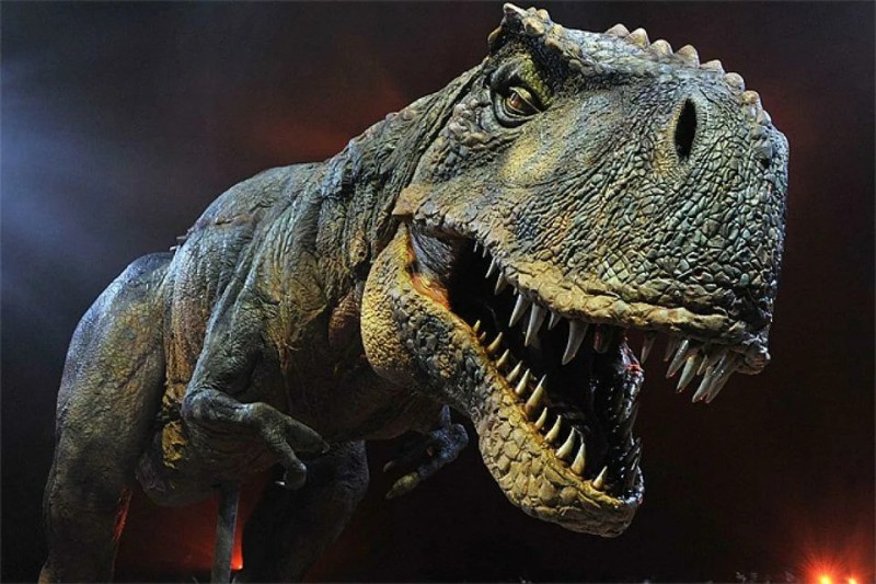 Create meme: dinosaur t-Rex, Tyrannosaurus , living dinosaurs