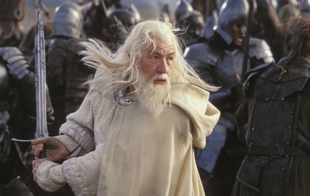 Create meme: Gandalf the Lord of the rings, The lord of the rings Gandalf the white, Ian McKellen Gandalf