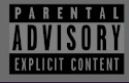 Создать мем: advisory, логотип parental advisory, водяной знак parental advisory