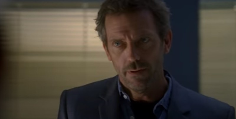 Create meme: Dr. house , Hugh Laurie , a frame from the movie