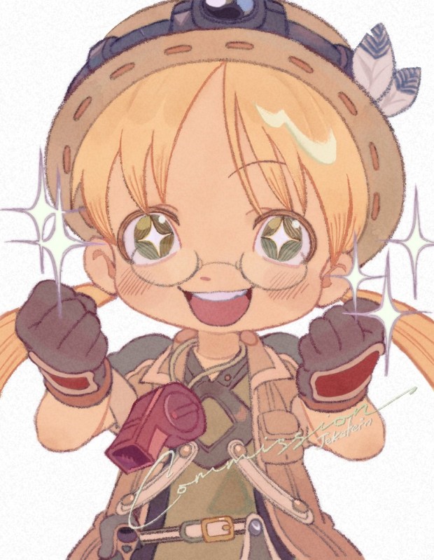 Create meme: rico made in abyss, riko made in abyss, created in the abyss
