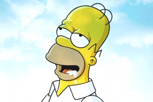 Create meme: thought Homer, Homer mmmm, Homer 