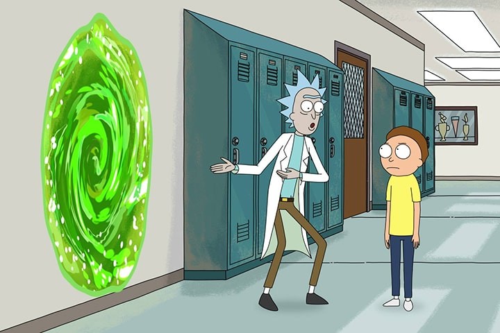Create meme: Rush and Morty adventure for 20 minutes, Morty adventure for 20 minutes, Rick and Morty