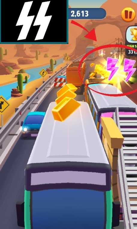 Create meme: subway surfer, volume for the gold, Subway surfers gameplay