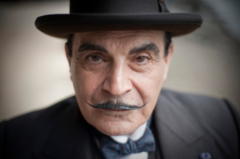 Create meme: Hercule Poirot, Hercule poirot actor, Poirot 