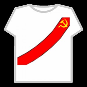 Создать мем: supreme roblox t shirt, shirt roblox, roblox soviet t-shirt