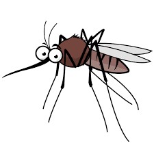 Create meme: cartoon mosquito, the mosquito , mosquito drawing for children