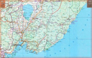 Создать мем: карта автодорог краснодарского края с населенными пунктами, карта автодорог краснодарского края подробная, карта автомобильных дорог приморского края
