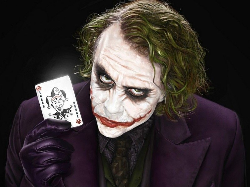 Create meme: portrait of the joker, the dark knight Joker , Joker 