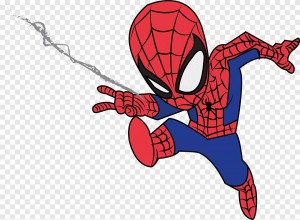 Создать мем: маленький человек паук, человек паук мульт, клипарт человек паук