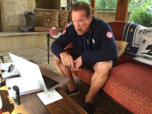 Create meme: Jai Courtney and Arnold Schwarzenegger, the course of Strombafort, male