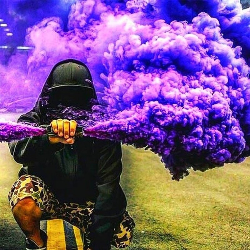 Create meme: real boys , purple smoke, people 