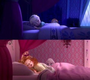 Create meme: cold, cool celebration, Elsa and Anna