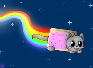 Create meme: nyan, pictures Nyan cat, nyan cat
