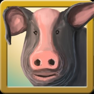 Create meme: pig, the pig mask, little stupid pig