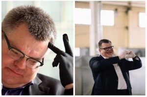 Create meme: Nikolay Devlet-kildeev, Male, Zhirinovsky glasses