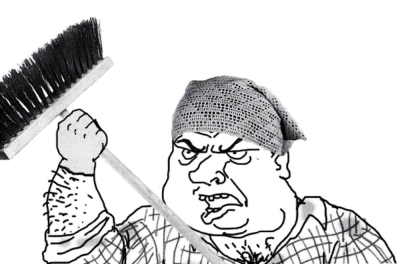 Create meme: meme angry man threatens with a fist bpan, figure , be a man 