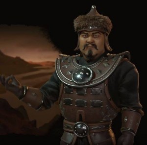 Create meme: Genghis Khan