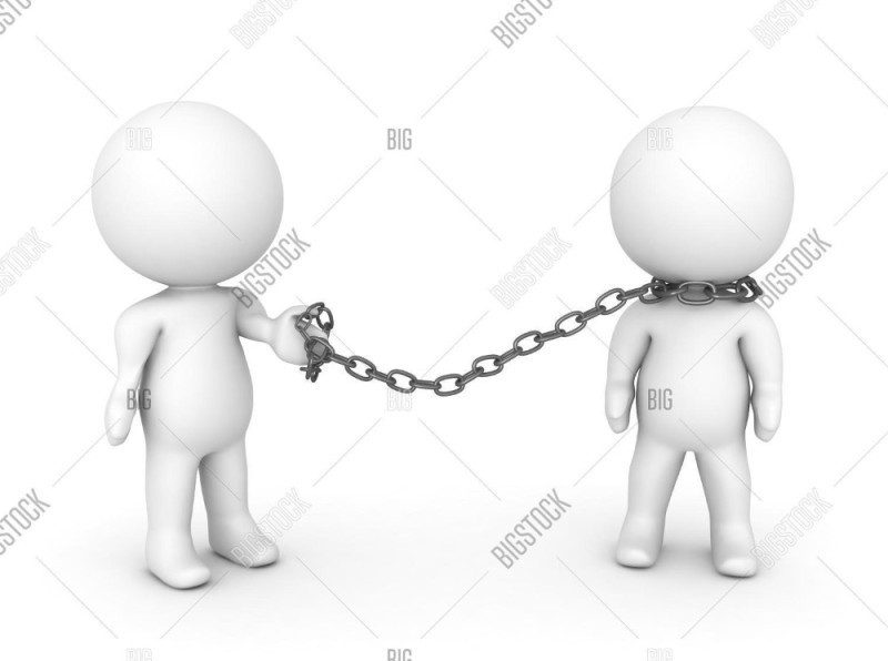 Create meme: The man in chains, a chain with little men, text page