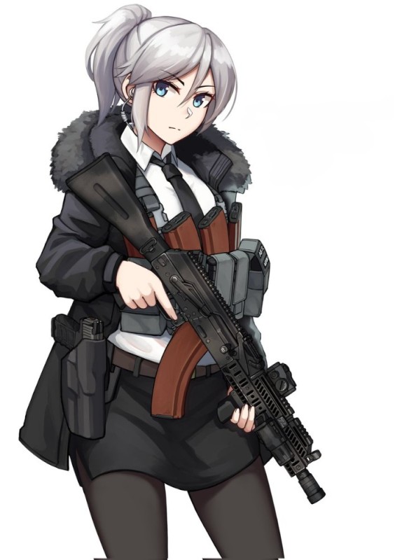 Create meme: militarized anime girls, girls frontline STG44, girls frontline