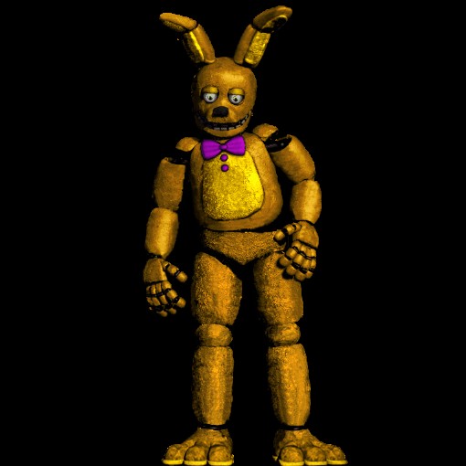 Create meme: spring bonnie, Spleen Bonnie Animatronic, spring bonnie in full growth