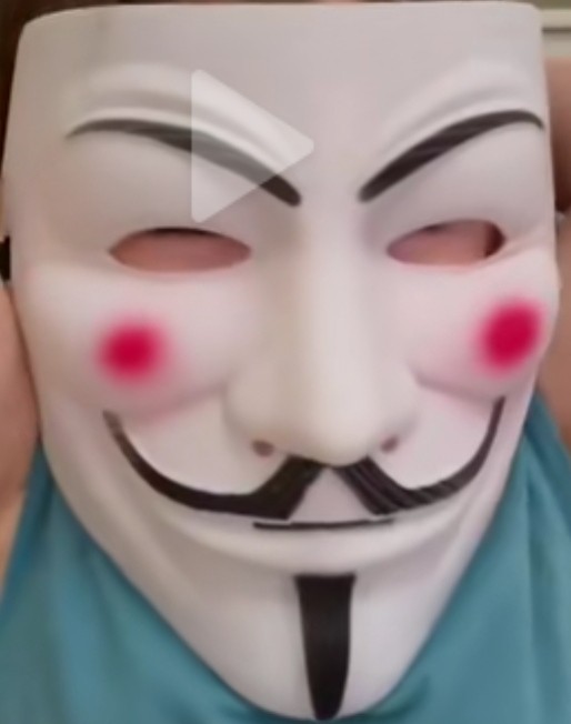 Создать мем: маска анонимуса, маска хакера, гай фокс анонимус
