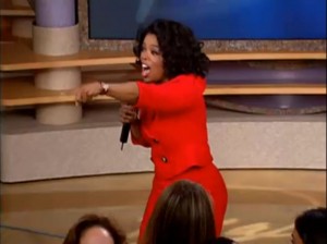 Create meme: memes with Oprah Winfrey, Oprah Winfrey, oprah you get a car