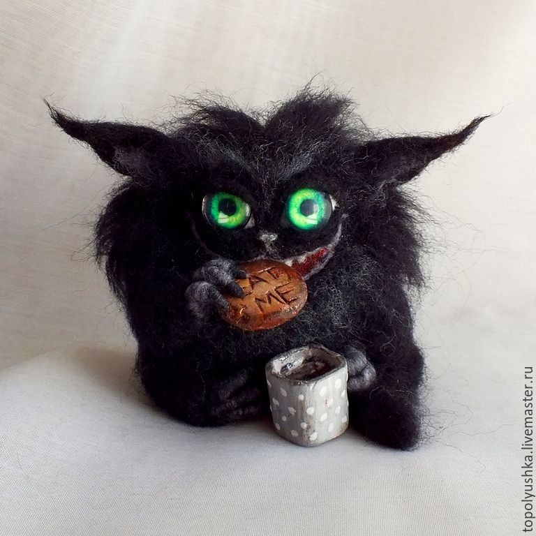 Create meme: toy , barabashka babaika brownie, scary wool toys