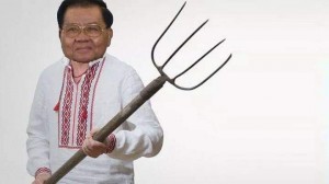 Create meme: people, Oleg Lyashko with a pitchfork