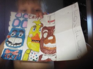 Создать мем: мои рисунки, рисунки фнаф, Five Nights at Freddy's