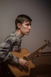 Create meme: guy, lessons guitar, playing guitar
