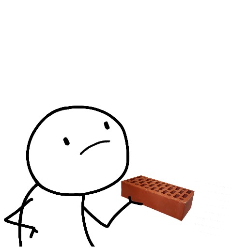 Create meme: memes about brick, brick meme, memes 