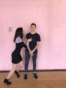 Create meme: dancing, waltz, girl lift and carry guy