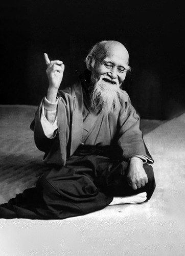 Создать мем: японский мудрец, китайский мудрец морихей уэсиба, мем монах мудрец
