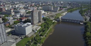 Create meme: city view, historical square of Ekaterinburg, mound city