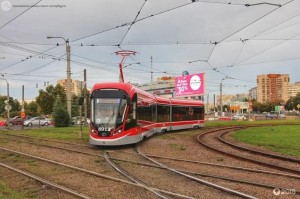 Create meme: high-speed tram, St. Petersburg tram, tram