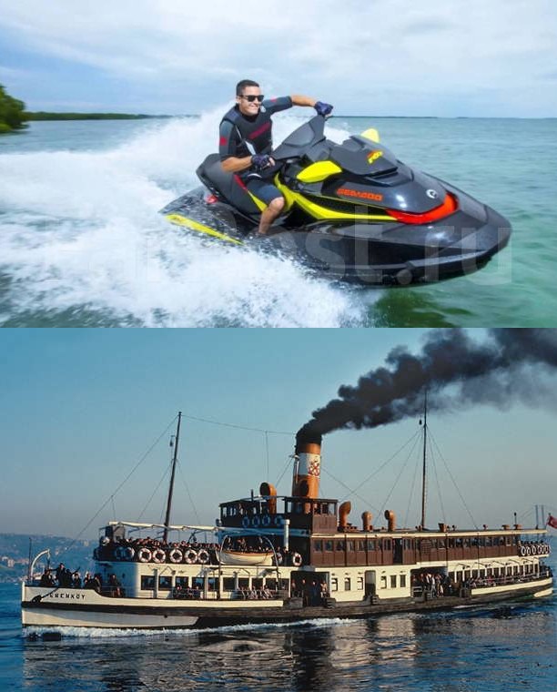 Create meme: wheel steamer scriabin, steamboat, jet ski water