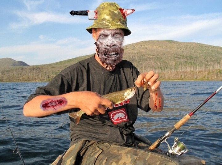 Create meme: Russian fishing, fishing catfish, Russian fisherman